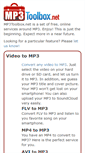 Mobile Screenshot of mp3toolbox.net